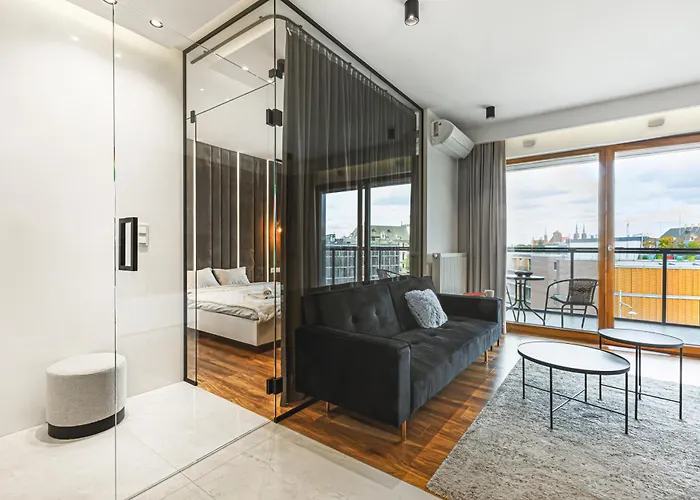 Luksusowy Z Parkingiem W Samym Centrum Wroclawia Апартаменты *